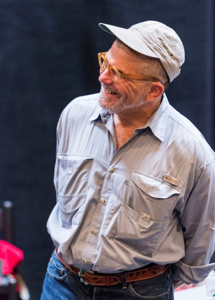 Photo Flash: In Rehearsal with David Mamet and the Cast of CTG's RACE Image