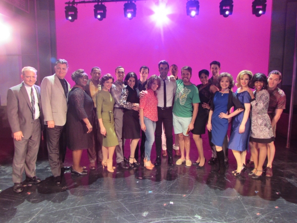 Photo Flash: Perez Hilton Visits Cast of PIECE OF MY HEART Image
