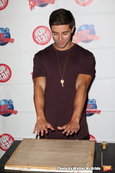 Photo Coverage: Inside Jake Miller's Handprinting Ceremony at Planet Hollywood Image