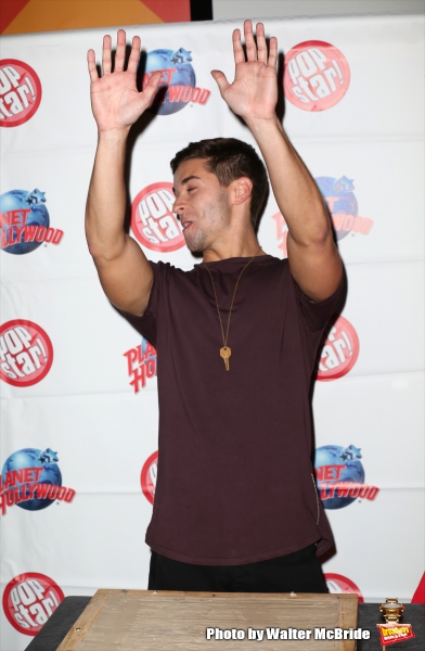 Photo Coverage: Inside Jake Miller's Handprinting Ceremony at Planet Hollywood Image