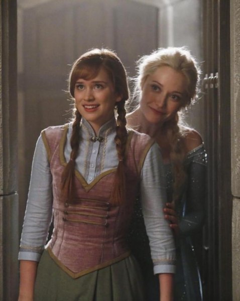 Photo Flash: First Look at Elizabeth Lail as FROZEN's Anna in ONCE UPON A TIME Image