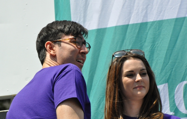 Photo Coverage: Casts of JERSEY BOYS, CABARET and More Visit BROADWAY IN BRYANT PARK!  Image