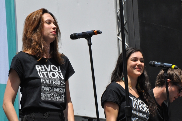 Photo Coverage: Casts of JERSEY BOYS, CABARET and More Visit BROADWAY IN BRYANT PARK! Photo Coverage: Casts of JERSEY BOYS, CABARET and More Visit BROADWAY IN BRYANT PARK! Image