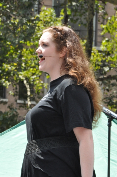 Photo Coverage: Casts of JERSEY BOYS, CABARET and More Visit BROADWAY IN BRYANT PARK!  Image