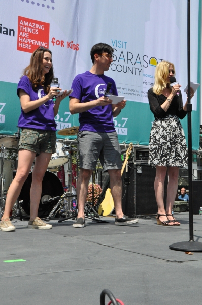 Photo Coverage: Casts of JERSEY BOYS, CABARET and More Visit BROADWAY IN BRYANT PARK! Photo Coverage: Casts of JERSEY BOYS, CABARET and More Visit BROADWAY IN BRYANT PARK! Image