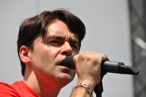 Photo Coverage: Casts of JERSEY BOYS, CABARET and More Visit BROADWAY IN BRYANT PARK!  Image