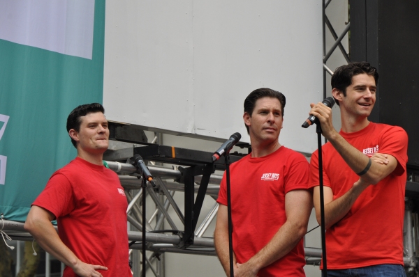 Photo Coverage: Casts of JERSEY BOYS, CABARET and More Visit BROADWAY IN BRYANT PARK! Photo Coverage: Casts of JERSEY BOYS, CABARET and More Visit BROADWAY IN BRYANT PARK! Image