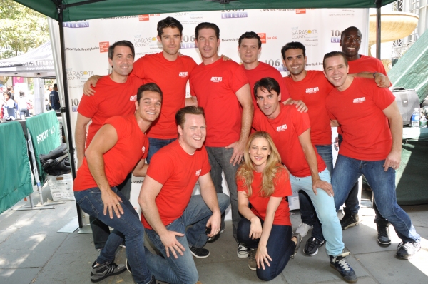 Photo Coverage: Casts of JERSEY BOYS, CABARET and More Visit BROADWAY IN BRYANT PARK! 