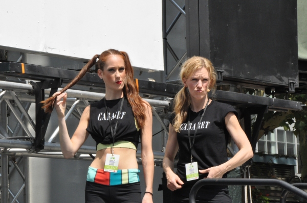 Photo Coverage: Casts of JERSEY BOYS, CABARET and More Visit BROADWAY IN BRYANT PARK! Photo Coverage: Casts of JERSEY BOYS, CABARET and More Visit BROADWAY IN BRYANT PARK! Image