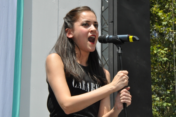 Photo Coverage: Casts of JERSEY BOYS, CABARET and More Visit BROADWAY IN BRYANT PARK!  Image