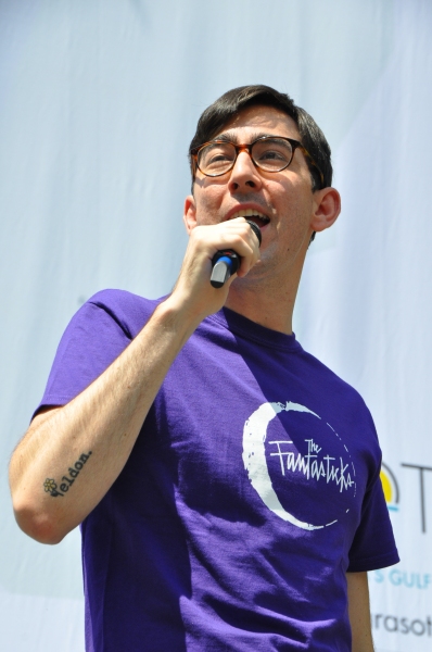 Photo Coverage: Casts of JERSEY BOYS, CABARET and More Visit BROADWAY IN BRYANT PARK!  Image