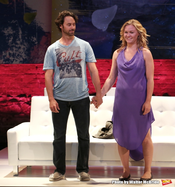 Photo Coverage: Julia Stiles and James Wirt Take First Bows in PHOENIX at Cherry Lane Theatre Image
