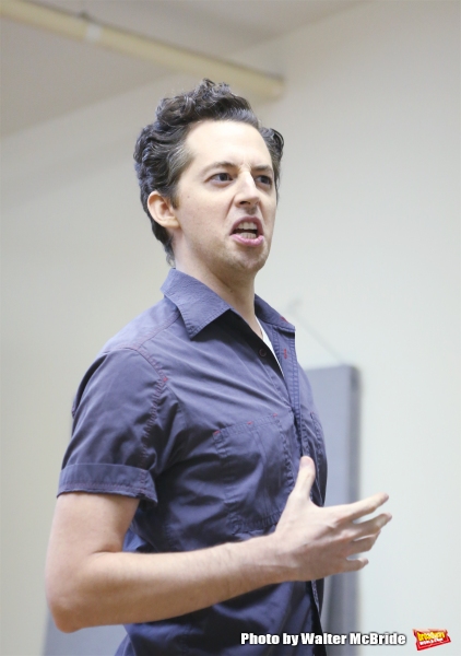 Photo Coverage: In Rehearsal with the Cast of RED EYE OF LOVE  Image