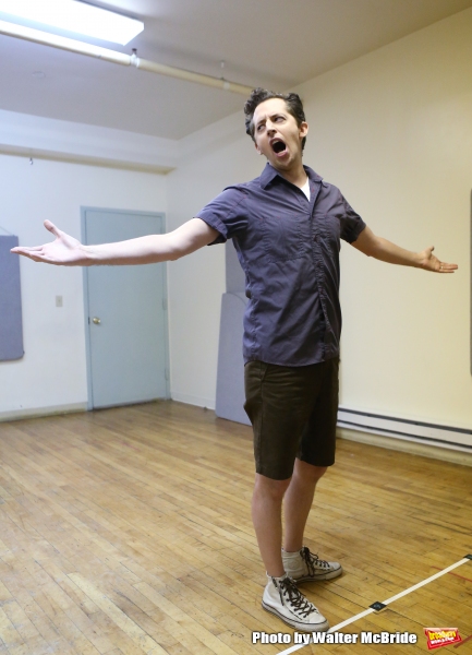 Photo Coverage: In Rehearsal with the Cast of RED EYE OF LOVE  Image