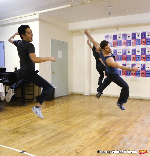 Photo Coverage: In Rehearsal with the Cast of RED EYE OF LOVE  Image