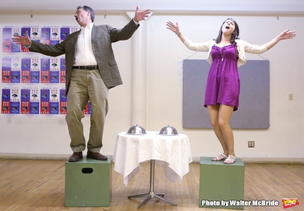 Photo Coverage: In Rehearsal with the Cast of RED EYE OF LOVE  Image