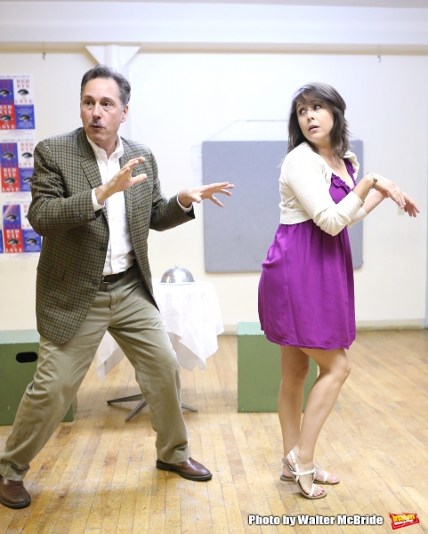 Photo Coverage: In Rehearsal with the Cast of RED EYE OF LOVE  Image