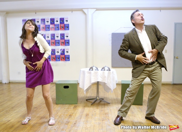 Photo Coverage: In Rehearsal with the Cast of RED EYE OF LOVE  Image