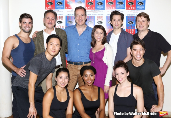 Photo Coverage: RED EYE OF LOVE Cast Meets the Press  Image