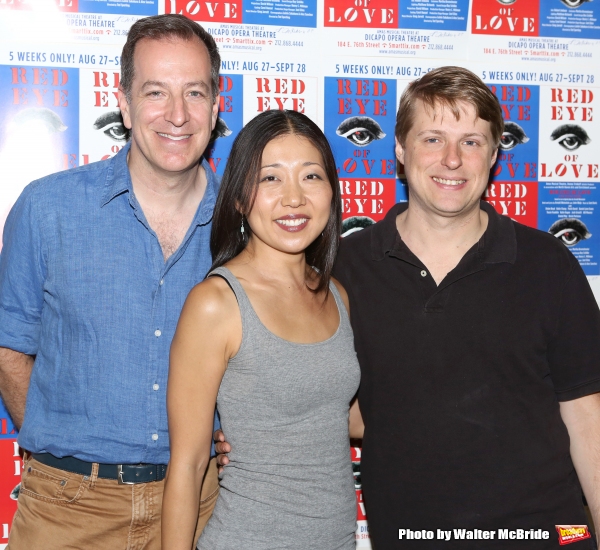 Photo Coverage: RED EYE OF LOVE Cast Meets the Press  Image