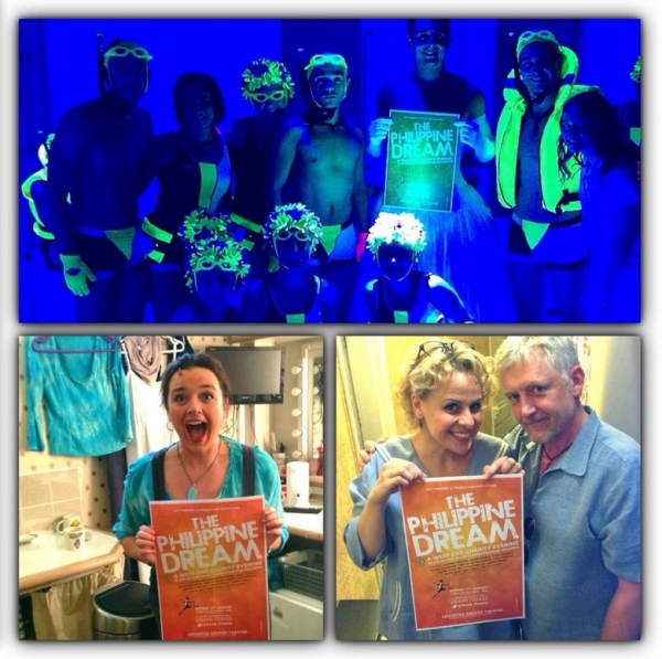 Photo Flash: Saturday Intermission Pics, Aug 9 - West End Casts Support THE PHILIPPINE DREAM and More! Image