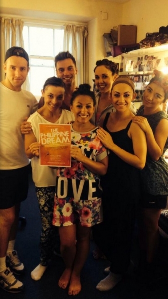 Photo Flash: Saturday Intermission Pics, Aug 9 - West End Casts Support THE PHILIPPINE DREAM and More! Image