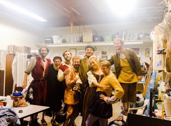 Photo Flash: Saturday Intermission Pics, August 9 - Part 2 - The Pirates of FINDING NEVERLAND Pose, Goodspeed's 'FIDDLER' and More 