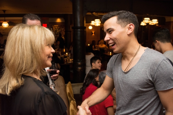 Photo Flash: Pia Zadora Visits HERE LIES LOVE! Image