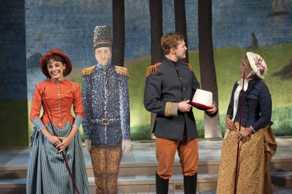 Photo Flash: Exclusive First Look at Claybourne Elder, Brynn O'Malley, Erin Driscoll and More in Signature's SUNDAY IN THE PARK WITH GEORGE Image