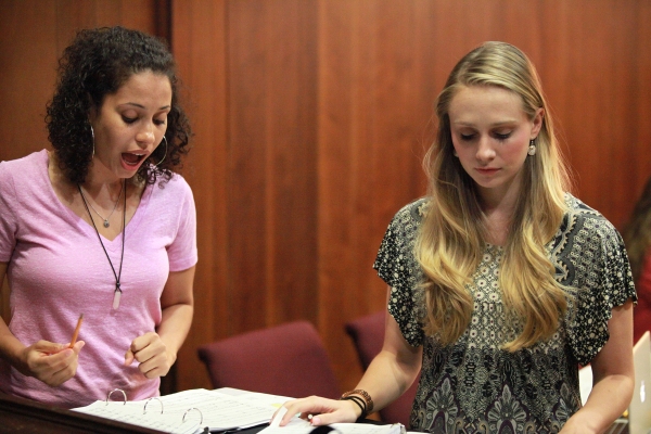 Photo Flash: In Rehearsal with New Musical SONG OF SOLOMON Image