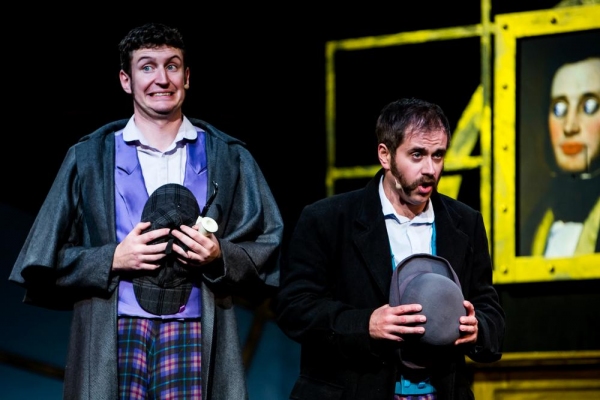 Photo Flash: First Look at Daniel Clarkson and Jefferson Turner in POTTED SHERLOCK Image