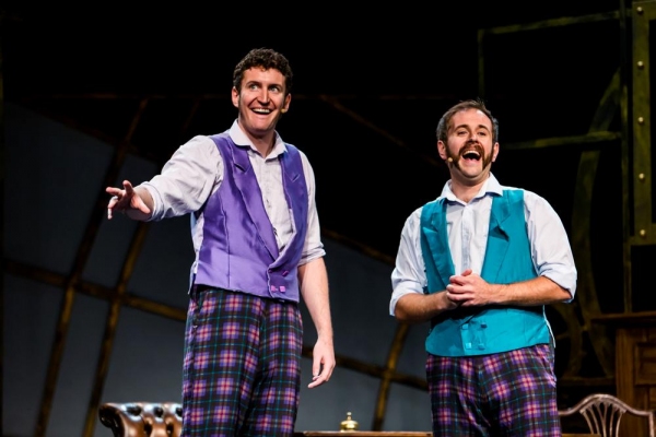 Photo Flash: First Look at Daniel Clarkson and Jefferson Turner in POTTED SHERLOCK Image