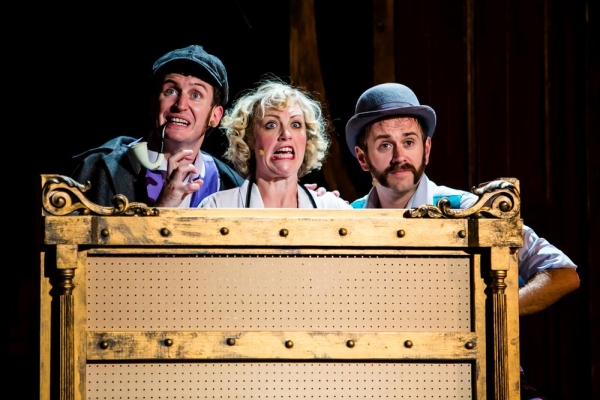 Photo Flash: First Look at Daniel Clarkson and Jefferson Turner in POTTED SHERLOCK Image