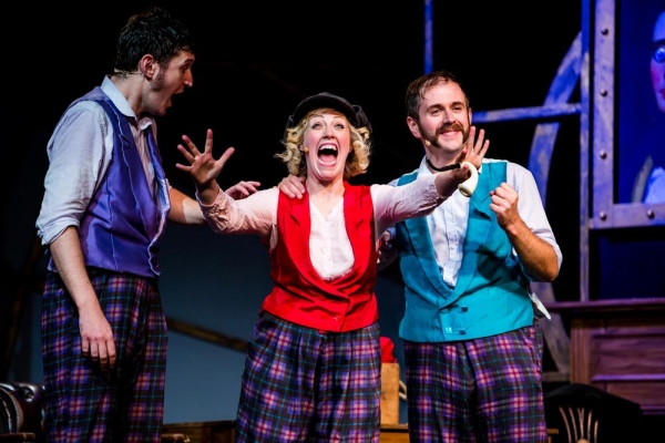 Photo Flash: First Look at Daniel Clarkson and Jefferson Turner in POTTED SHERLOCK Image