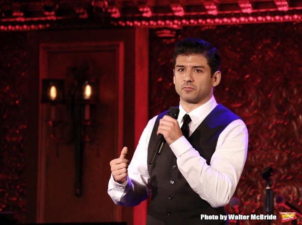 Photo Coverage: Tony Yazbeck Previews THE FLOOR ABOVE ME at 54 Below Image