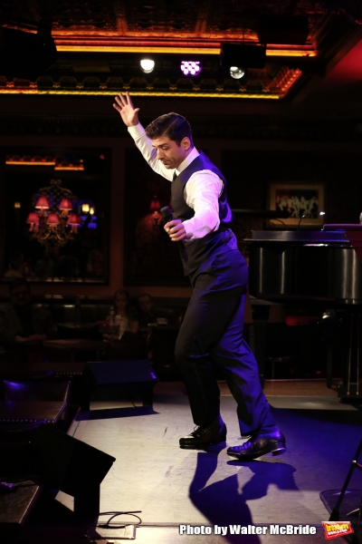 Photo Coverage: Tony Yazbeck Previews THE FLOOR ABOVE ME at 54 Below Image