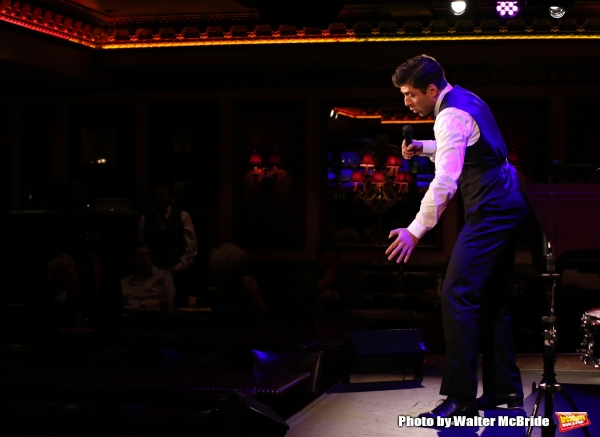 Photo Coverage: Tony Yazbeck Previews THE FLOOR ABOVE ME at 54 Below Image