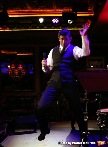 Photo Coverage: Tony Yazbeck Previews THE FLOOR ABOVE ME at 54 Below Image