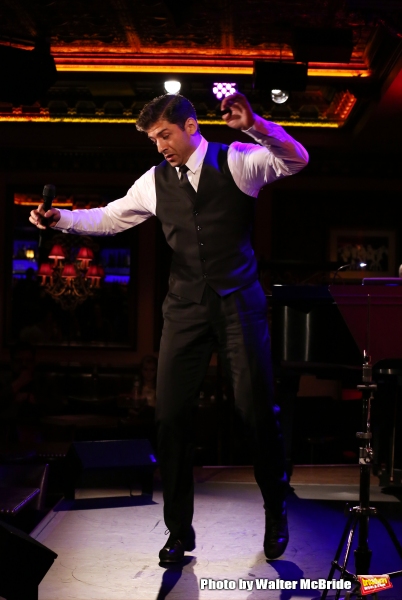 Photo Coverage: Tony Yazbeck Previews THE FLOOR ABOVE ME at 54 Below Image