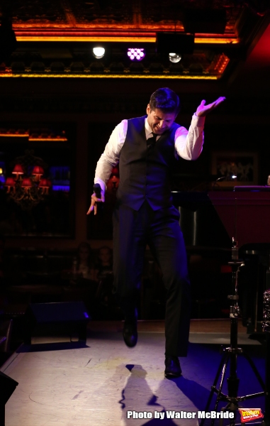 Photo Coverage: Tony Yazbeck Previews THE FLOOR ABOVE ME at 54 Below 