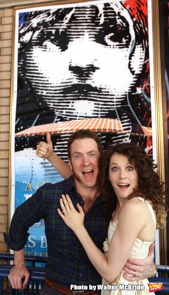 Exclusive Photo Coverage: A Stroll with Broadway Royalty Adam Monley & Paige Faure  Image