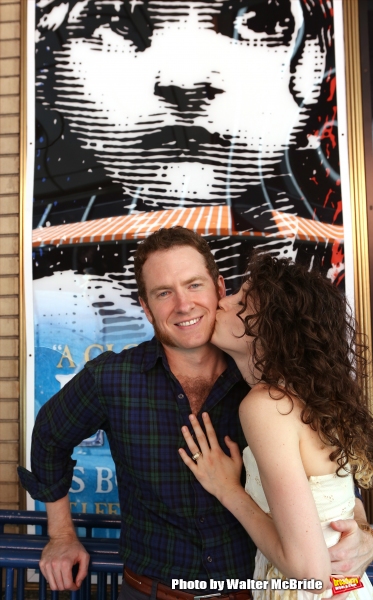 Exclusive Photo Coverage: A Stroll with Broadway Royalty Adam Monley & Paige Faure  Image