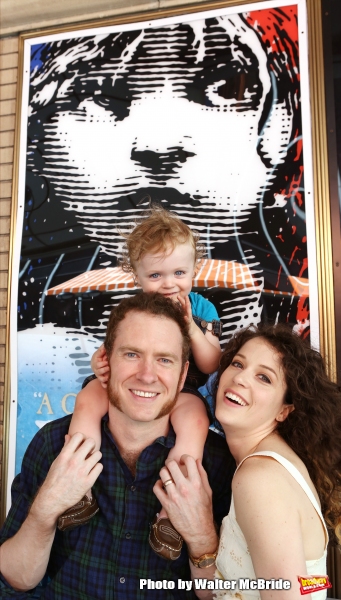 Exclusive Photo Coverage: A Stroll with Broadway Royalty Adam Monley & Paige Faure  Image