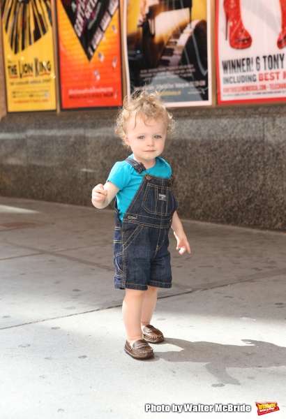 Exclusive Photo Coverage: A Stroll with Broadway Royalty Adam Monley & Paige Faure  Image