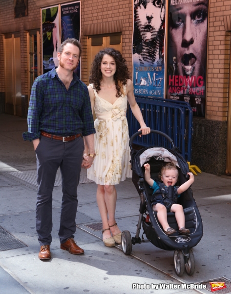 Exclusive Photo Coverage: A Stroll with Broadway Royalty Adam Monley & Paige Faure  Image