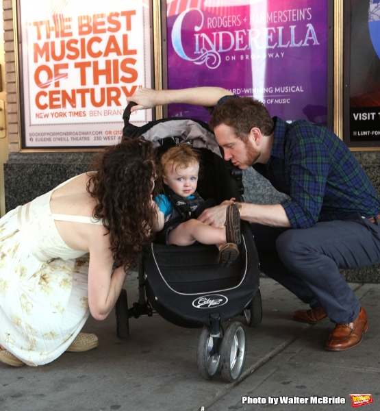 Exclusive Photo Coverage: A Stroll with Broadway Royalty Adam Monley & Paige Faure  Image