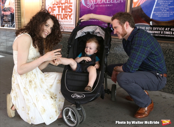 Exclusive Photo Coverage: A Stroll with Broadway Royalty Adam Monley & Paige Faure  Image