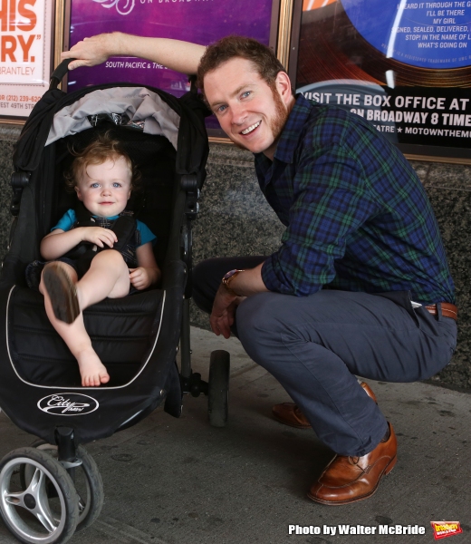 Exclusive Photo Coverage: A Stroll with Broadway Royalty Adam Monley & Paige Faure  Image