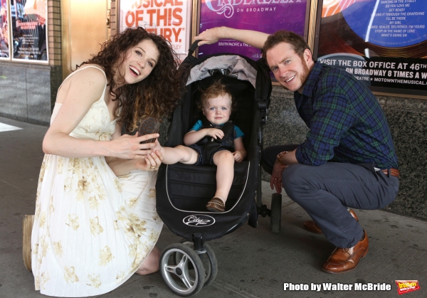 Exclusive Photo Coverage: A Stroll with Broadway Royalty Adam Monley & Paige Faure  Image