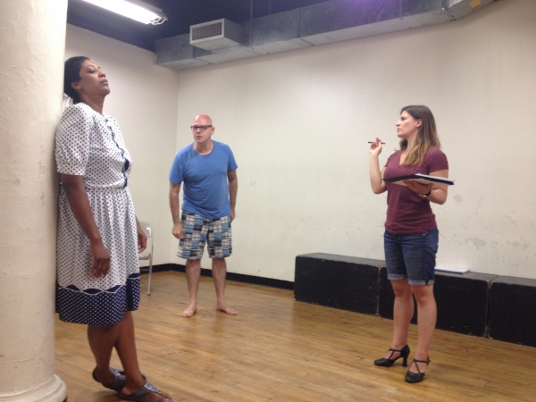 Photo Flash: In Rehearsal with Beautiful Soup's WHAT WAS LOST and SHADES OF BLUE in Rep 